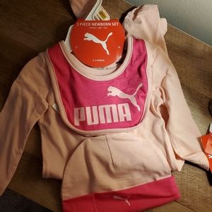 3 piece Puma newborn set